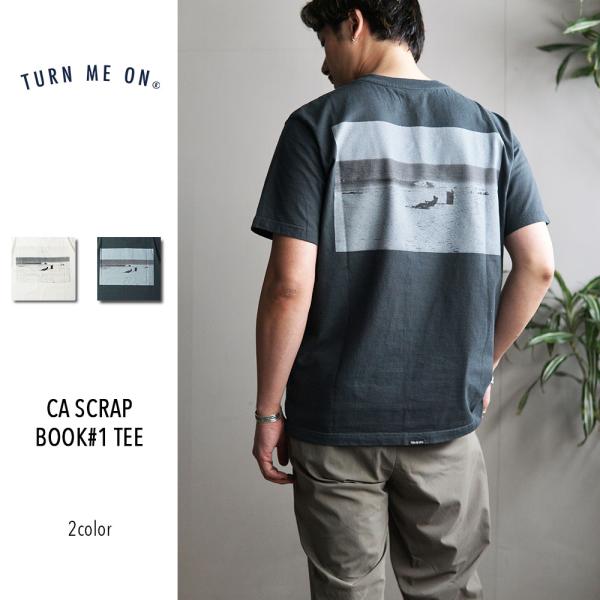 TURN ME ON CA SCRAP BOOK#1 TEE 126-625 ターンミーオン ブラン...
