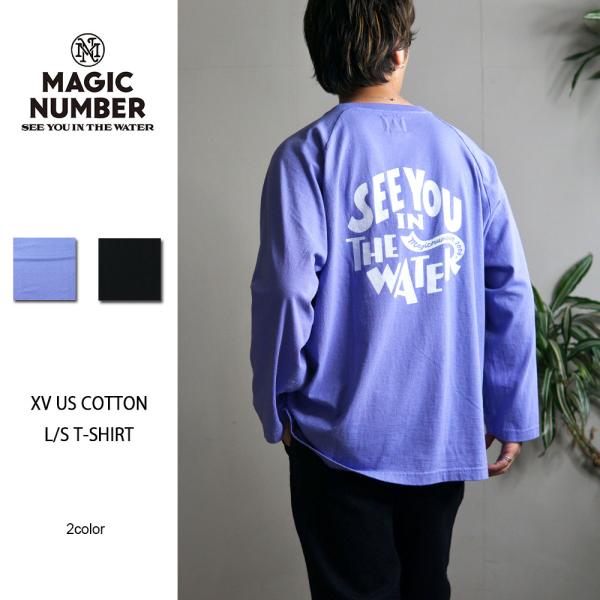 MAGIC NUMBER XV US COTTON L/S T-SHIRT 25AM-MN021 マ...