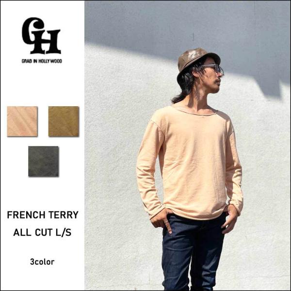 GRAB IN HOLLYWOOD / FRENCH TERRY ALL CUT L/S / CC0...