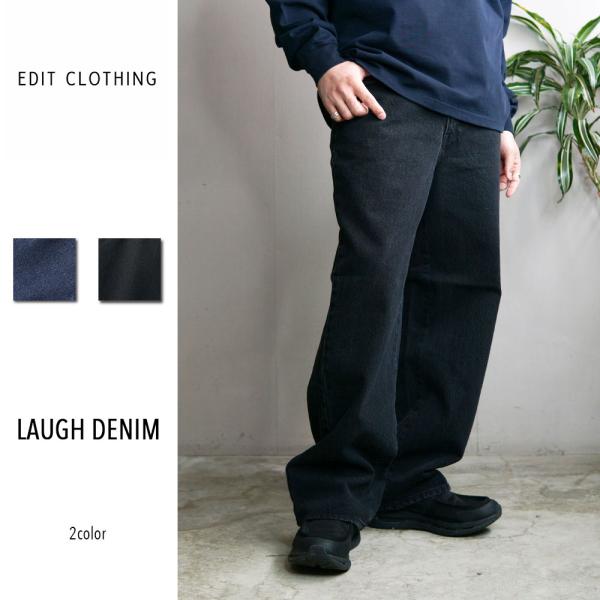 2026SS新作 EDIT CLOTHING LAUGH DENIM ED-684 エディットクロー...