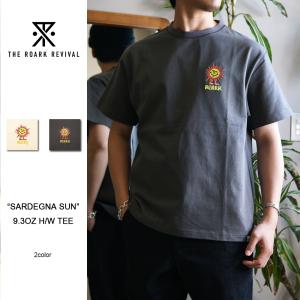 2024SS新作 ROARK REVIVAL SARDEGNA SUN 9.3oz H/W TEE RTJHW1000 ロアークリバイバル ブランド メンズ 公式通販 Tシャツ ロンT 半袖 長袖 帽子