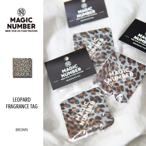 MAGIC NUMBER LEOPARD FRAGRANCE TAG STD-A13 マジックナンバ...