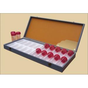 【即納】標本箱(20個用) 土質試料ビン付　TSS-277-F