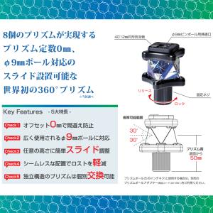 マイゾックス★Z-360E★自動追尾プリズム ...の詳細画像2