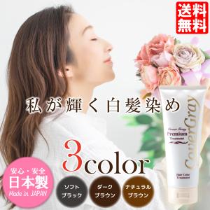 利尻 利尻ヘアカラートリートメント ライトブラウン 200g【通常配送
