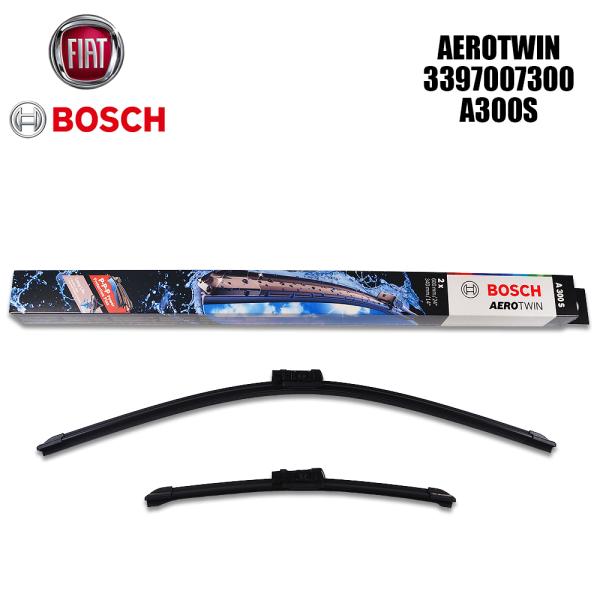 FIAT BOSCH ボッシュ フロントワイパーブレード左右セット 新品   6000632240 ...