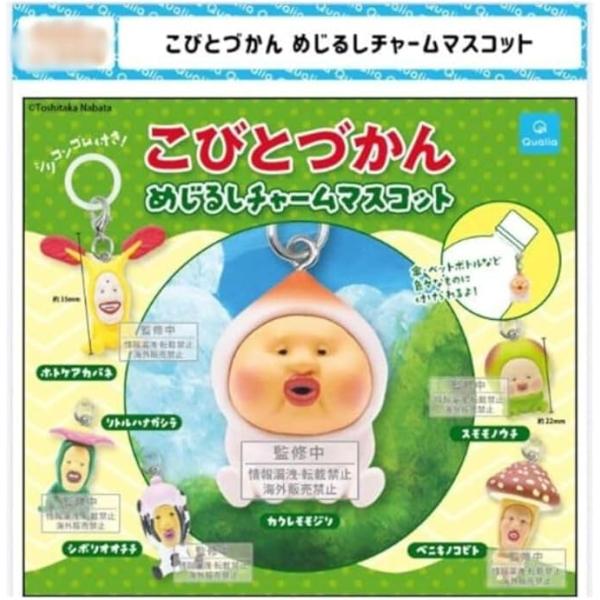 2025年12月予約 ガチャ【こびとづかん めじるしチャームマスコット コンプリート 6種セット】カ...