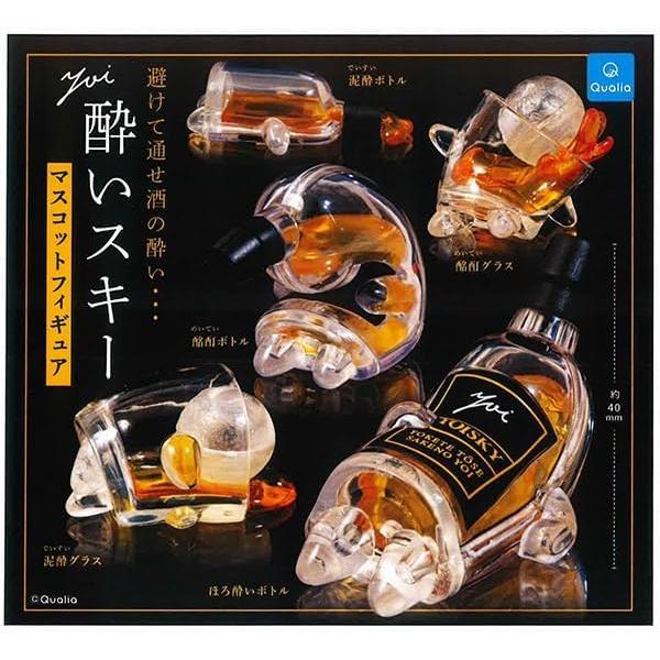 酔いスキー マスコット フィギュア 全5種セット Qualia ガチャポン ガチャガチャ ガシャポン...