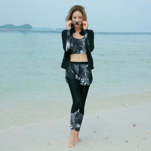レディス 水着 セパレート ラッシュガード ビ...の詳細画像1