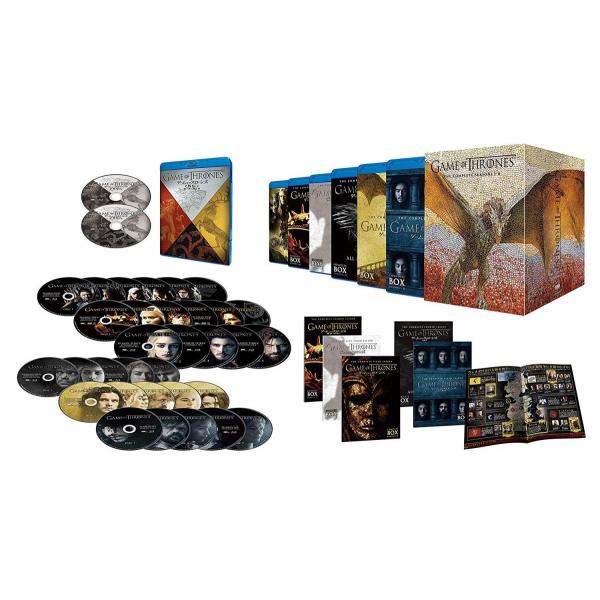 新品 ゲーム・オブ・スローンズ  第一章~第六章 ブルーレイ・ボックス (初回限定生産/30枚組+ボ...