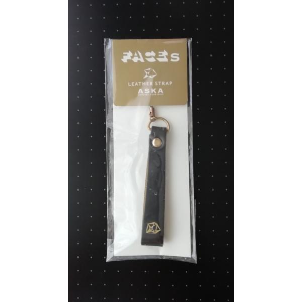 ASKA 携帯ストラップ  FACEs コンサートグッズ 飛鳥 チャゲアス CHAGE&amp;ASKA P...