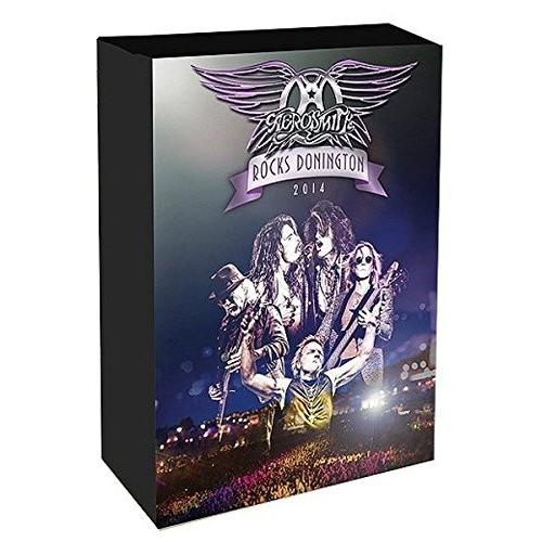 新品 送料無料 Aerosmith ロックス・ドニントン 2014 完全限定生産BOX/DVD+2C...