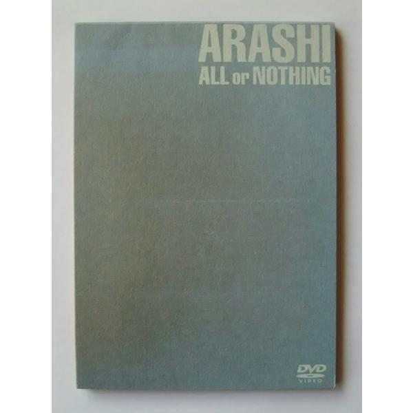 優良配送 (USED品/中古品) 嵐 ARASHI ALL or NOTHING 廃盤 DVD PR