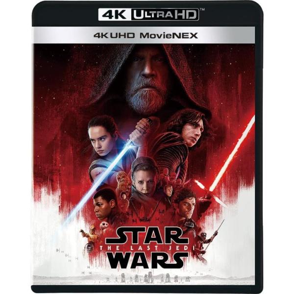 優良配送 廃盤 スター・ウォーズ 最後のジェダイ 4枚組 4K ULTRA HD + 3D + Bl...