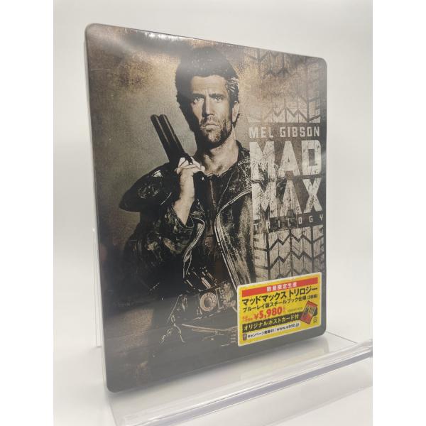 優良配送 廃盤 Blu-ray マッドマックス トリロジー ブルーレイ版スチールブック仕様 3枚組 ...