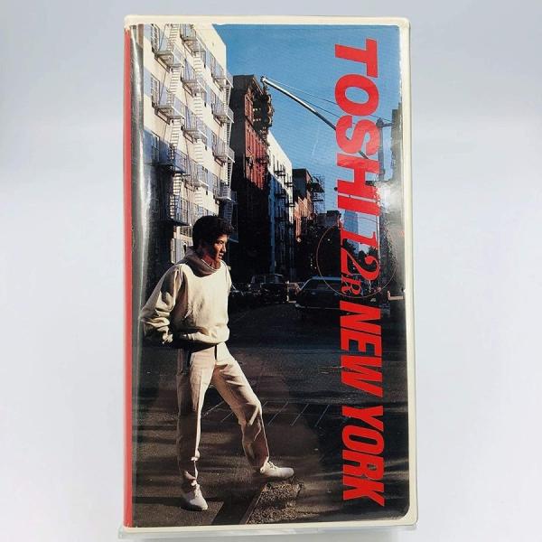 優良配送 (USED品/中古品) 廃盤 田原俊彦 VHS TOSHI 12R New York ビデ...