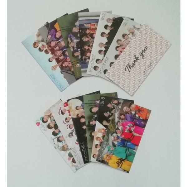 ジャニーズWEST ファンクラブ会報 Vol.1?17  17冊セット  ジャニーズウエスト PR