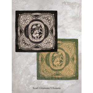DdEC／スカーフ「Grummy-Glummy」(BLACK)
