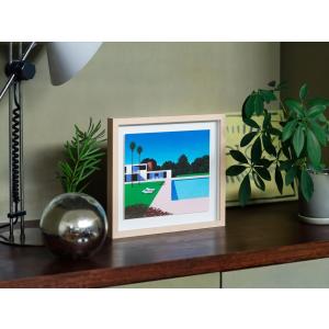 永井博 POOLSIDE Small Art ...の詳細画像1