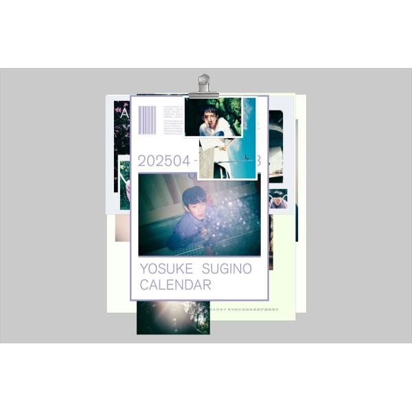 [3月下旬入荷予定] YOSUKE SUGINO CALENDAR 2025.04-2026.03