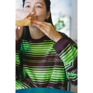 【田中シェン25AW】　ボーダートップス-GREEN-　XLサイズ｜代官山 蔦屋書店 ヤフー店