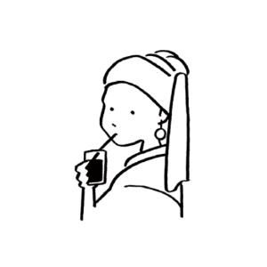 [5月下旬入荷予定] ＰＥＡＲＬ　ＧＩＲＬ　キャンバス原画