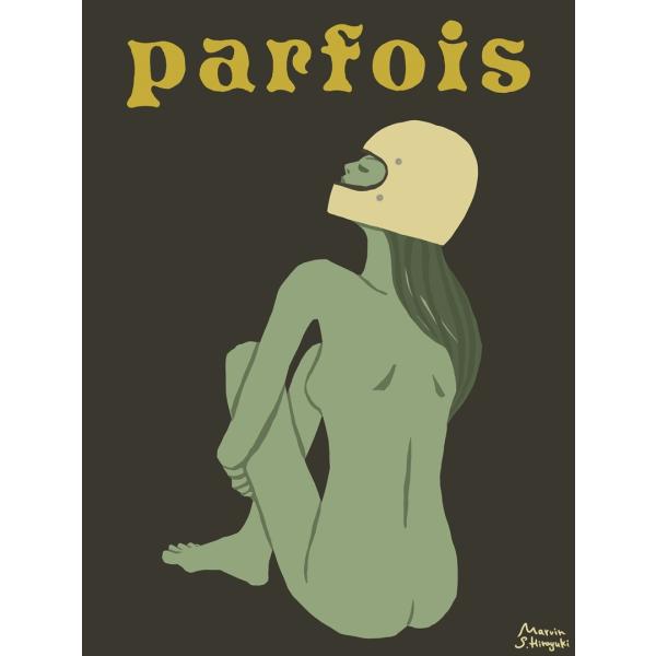 [受注販売 額装あり] アート作品 『parfois』