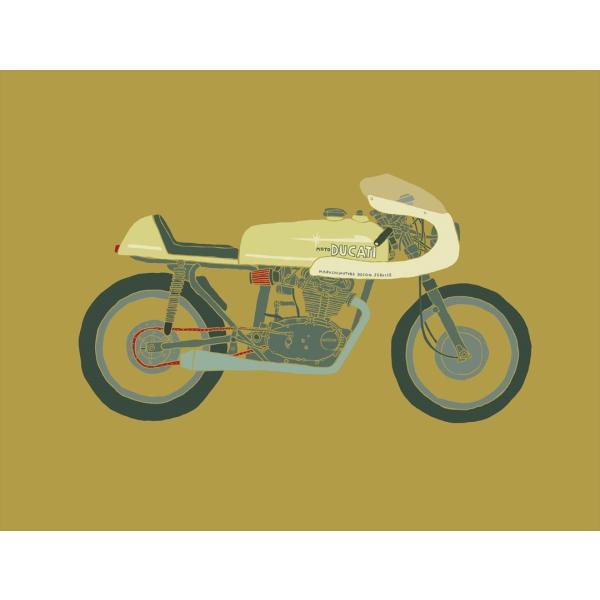 [受注販売 額装あり] アート作品 『DUCATI 2019』