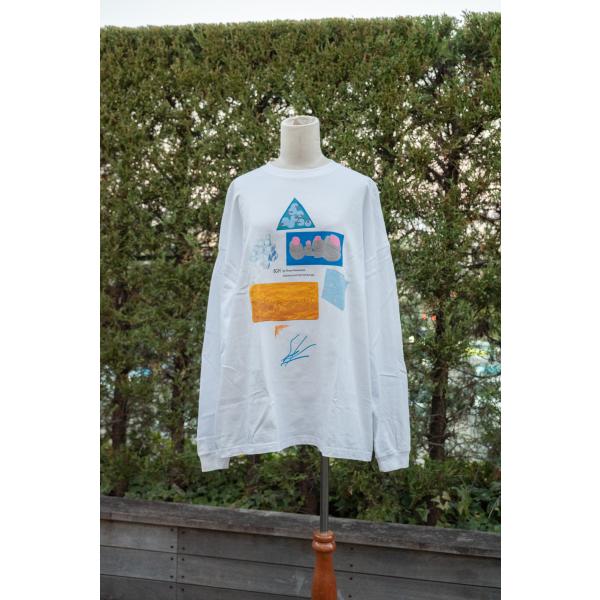 蓮沼執太　ロングスリーブTシャツ　