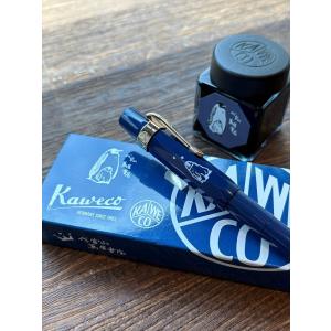 [6月上旬入荷予定] 代官山 蔦屋書店 限定 Kaweco Sport(カヴェコスポーツ)コウテイペンギンネイビー万年筆インク・コンバーターセット