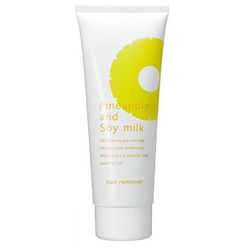 鈴木ハーブ研究所 パイナップル豆乳 除毛クリーム 100g