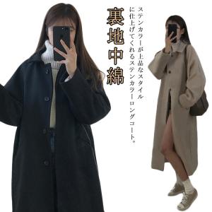 コート フード レディース 秋冬 アウター ロングコート ツイード