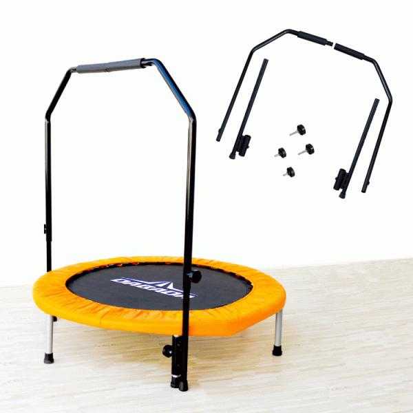 TVに紹介されました！ 6本脚トランポリン 専用 手すり 単体 取外し可能 送料無料