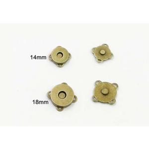 四角マグネットボタン 14mm 18mm 縫い...の詳細画像3