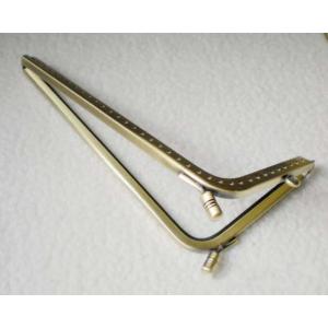 L型ガマ口 幅約8.5×15.5cm 古銅美 ...の詳細画像1
