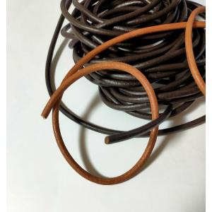 革ひも 6mm 本革 牛革ひも 1m単位カット...の詳細画像3