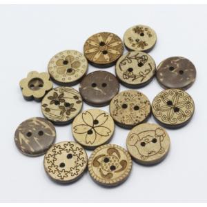 貝ボタン(黒蝶貝) 裏穴シェルボタン9mm 10mm 11.5mm 12.5mm 1個入 天然