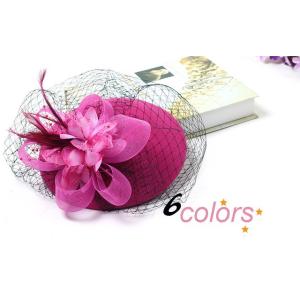 トーク帽　カクテル帽　礼装帽子　トークハット　ヘッドドレス　結婚式披露宴パーティー二次会女子会お呼ば...