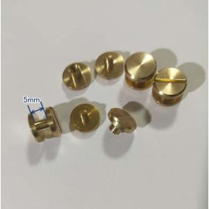 ネジ式カシメ ゴールド シルバー 持ち手 金具...の詳細画像5