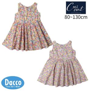 【10％OFF SALE セール】CRESCENT クレセント 2024 春夏 小花柄ノースリーブワンピース(80~130cm)N42312｜dacco