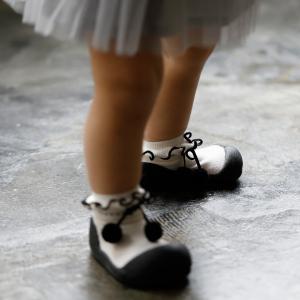 ＼SALE／【Attipas×D.fesense】 アティパス ディーフェセンス Ribbon リボン ベビー服 子供服 靴 ソックスシューズ ベビーシューズ おうち 入園グッズ