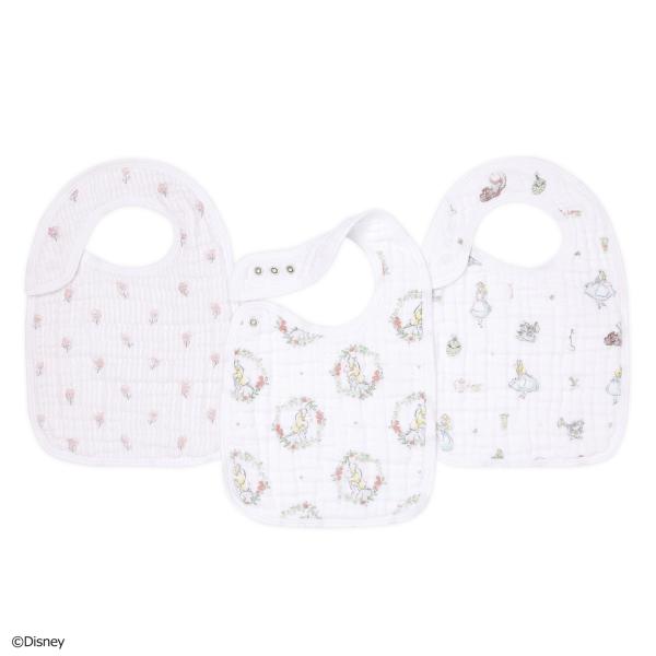 aden + anais エイデンアンドアネイ スナップビブ ディズニーベビーコレクション 3枚セッ...
