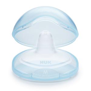 NUK ヌーク 乳頭保護器（ケース付き）M(20mm) 2個入り | にゅうとうほごき 赤ちゃん ベビー ママ 新生児 おっぱい 授乳 シリコーン｜dadway-store