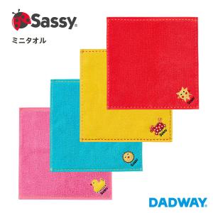 【NEW】 Sassy サッシー サッシー・ミニタオル 箱入り | sassyタオル カラフル 可愛い 女の子 男の子 タオル セット サッシー キャラクター 入園グッズ｜dadway-store