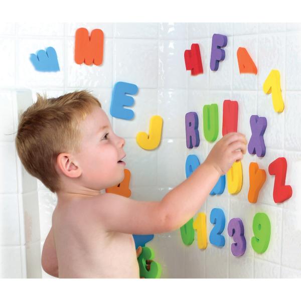 munchkin マンチキン ラーニング・バスレター お風呂遊び バストイ アルファベット 数字 楽...