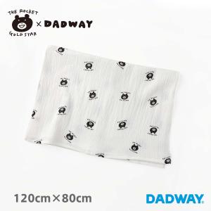 ＼SALE／ THE ROCKET GOLD STAR ザ・ロケット・ゴールド・スター ガーゼケット | モノトーン くま コットン ガーゼ ギフト｜dadway-store