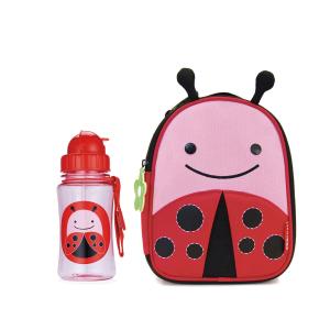 SKIP HOP スキップホップ ストローボトル&バッグセット 赤ちゃん ベビー ギフト プレゼント お洒落 お手入れ簡単