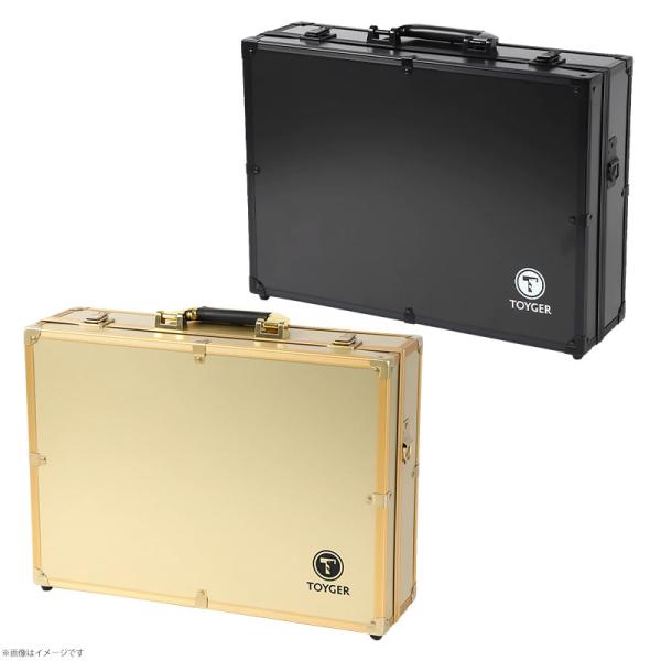 トレカ トレーディングカード収納 アルミ製アタッシュケース CEO Storage ゴールド ブラッ...