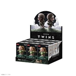 POPMART ZSIGA Twins シリーズ 1BOX9個セット ソフビ フィギュア コレクション かわいい 女の子 プレゼント 贈り物