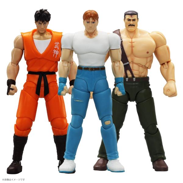 フィギュア ファイナルファイト 52TOYS 3.75'シリーズ コーディー ガイ ハガー 可動フィ...